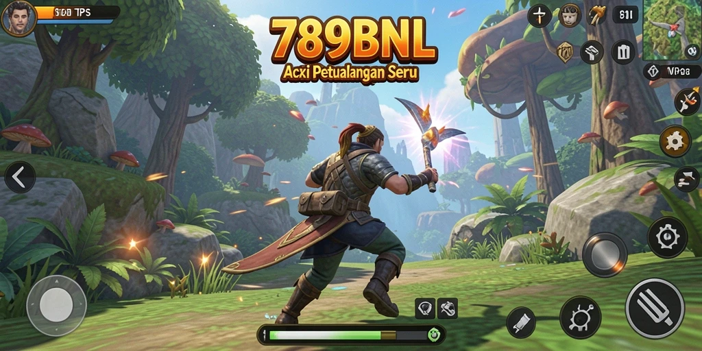 Tampilan menarik gameplay TPS dalam 789BNL.