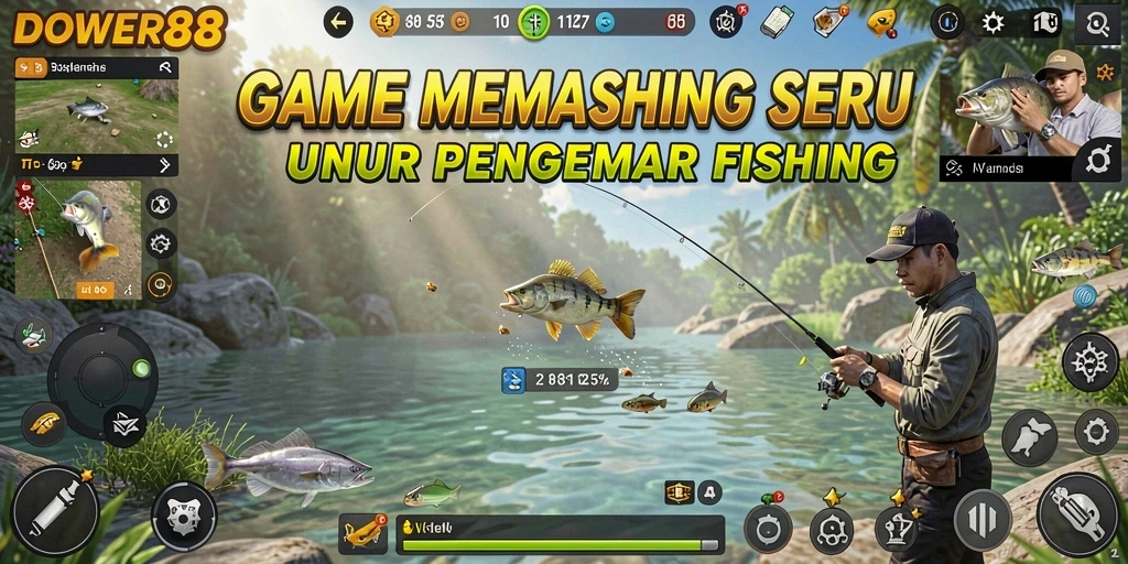 Tangkapan ikan besar di DOWER88, seru dan mendebarkan!
