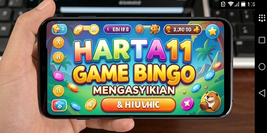 Tampilan gameplay HARTA11 yang mengasyikkan dalam permainan Bingo.