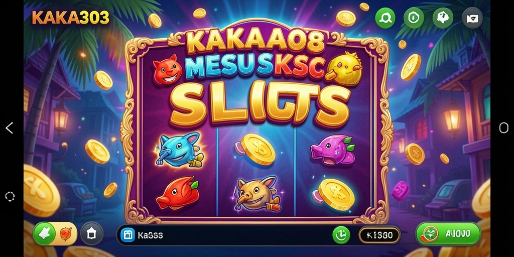 Tampilan utama KAKA303 menampilkan gameplay slot yang mengasyikkan.