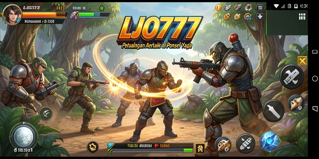 Screenshot menampilkan aksi seru dalam LJO777 dengan grafis yang menawan.