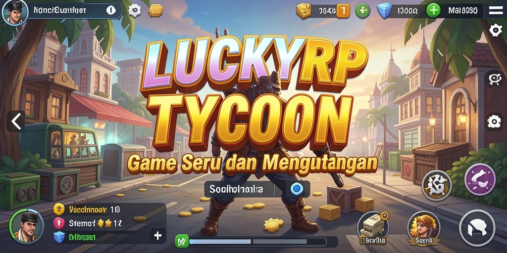 Gameplay menarik dengan grafis yang memukau dalam LUCKYRP.