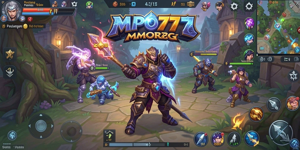 Tampilan gameplay seru di dunia MPO777 yang menantang.