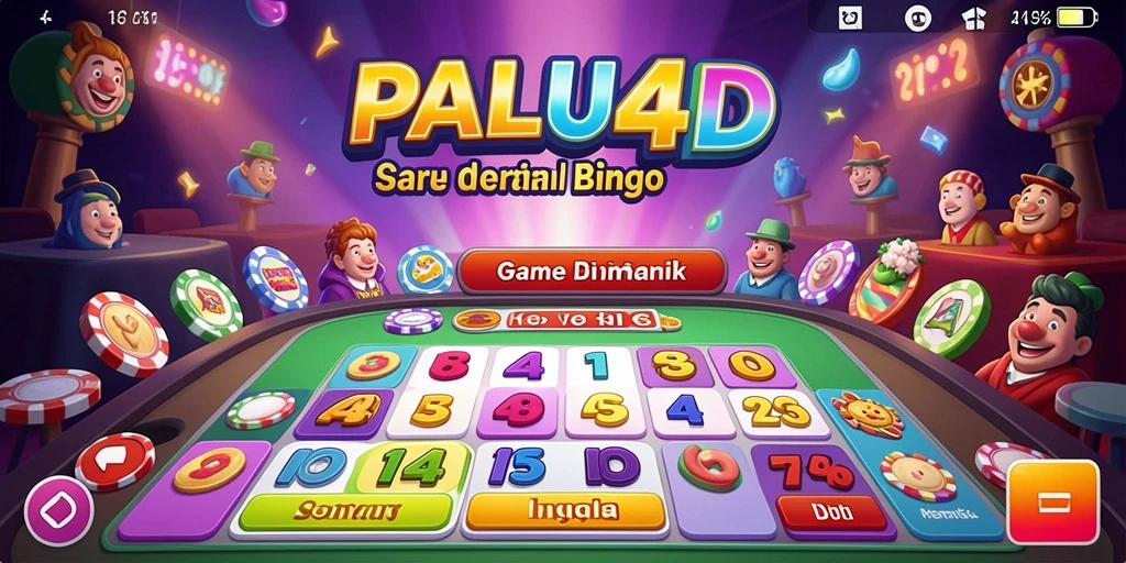 Tampilan gameplay Bingo yang seru dan interaktif di PALU4D.