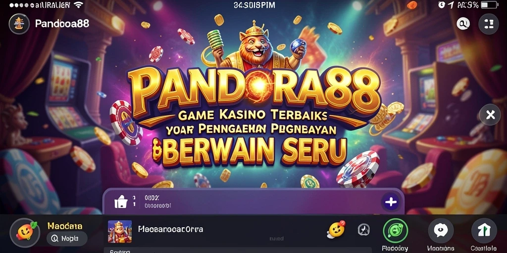 Tampilan menarik dan gameplay seru dari PANDORA88.