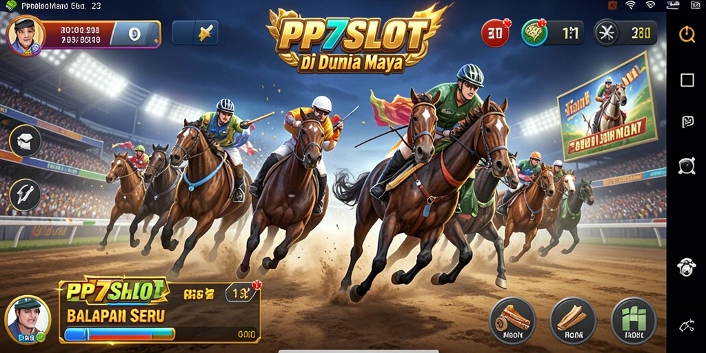 Tampilan menegangkan dari balapan di PP7SLOT yang penuh aksi.