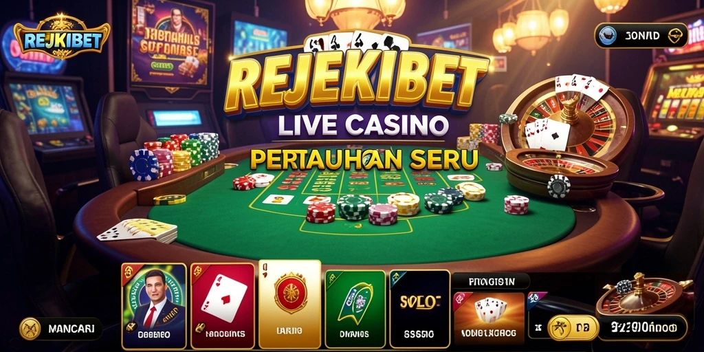 Tampilan screenshot gameplay nyata dari REJEKIBET yang memukau.