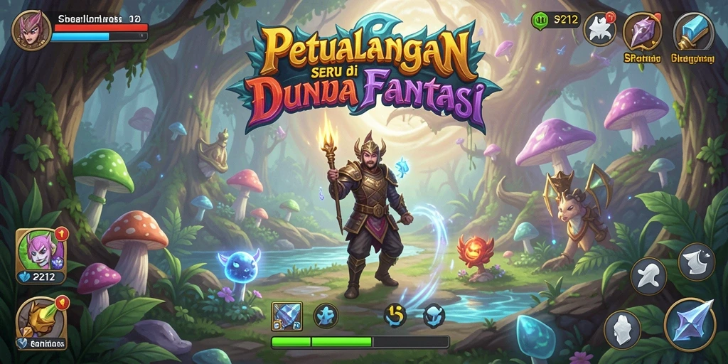 Tampilan gameplay SP212 yang menakjubkan, penuh aksi dan petualangan.