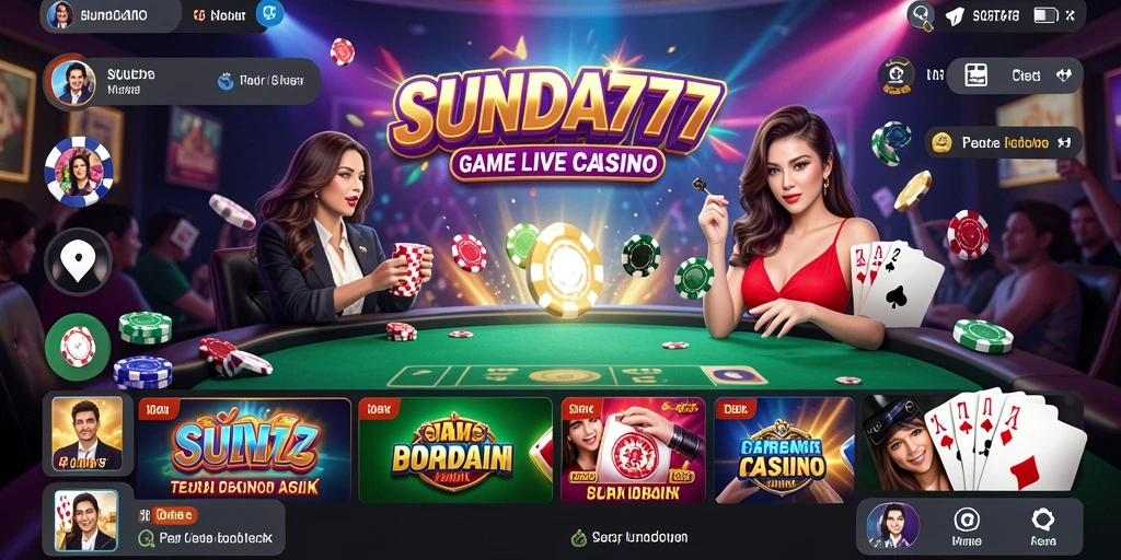 Gameplay SUNDA777 yang seru dan interaktif dalam Live Casino.